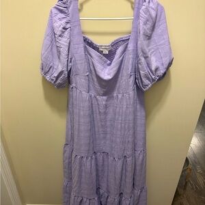 Chic Soul Lavender Maxi Dress
